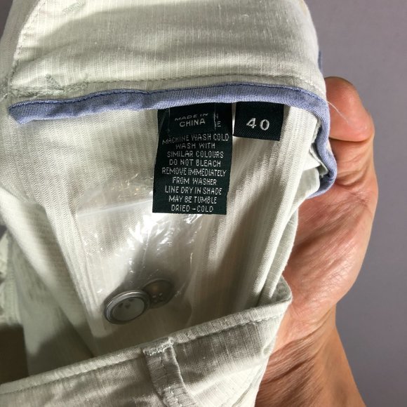 Rodd & Gunn Mens White Custom Fit Cotton Blend Shorts Size 40W - Picture 7 of 9